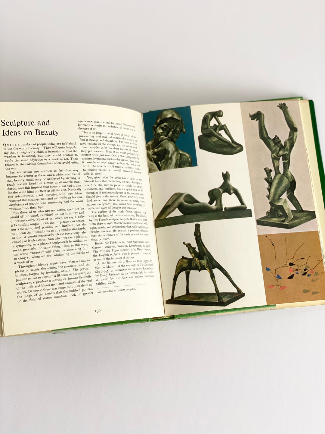vintage reference book, “the arts of mankind”