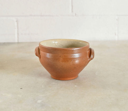 vintage french stoneware bowl