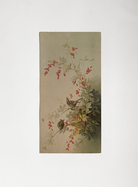 antique e. vouga chromolithograph I