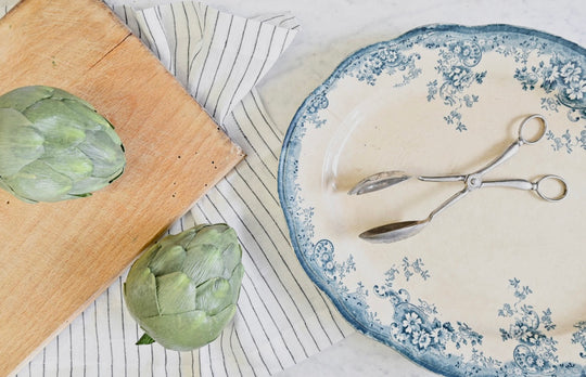 antique english transferware platter