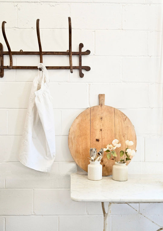 vintage german bread board, extra large