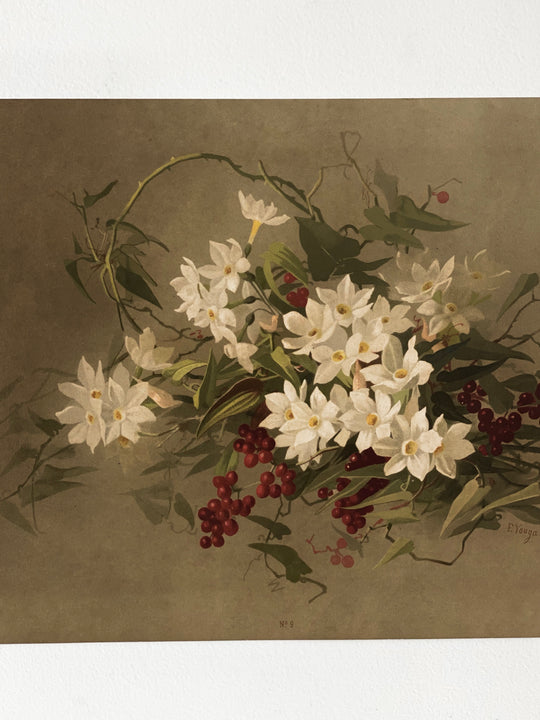 antique e. vouga chromolithograph II