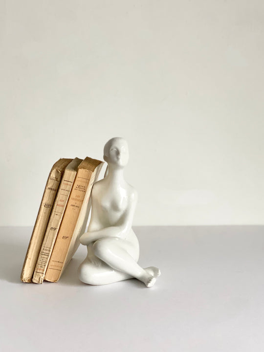 vintage nude pottery figure