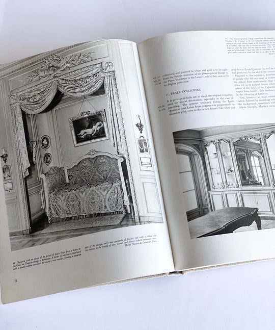 vintage reference book, “The eighteenth century in france”