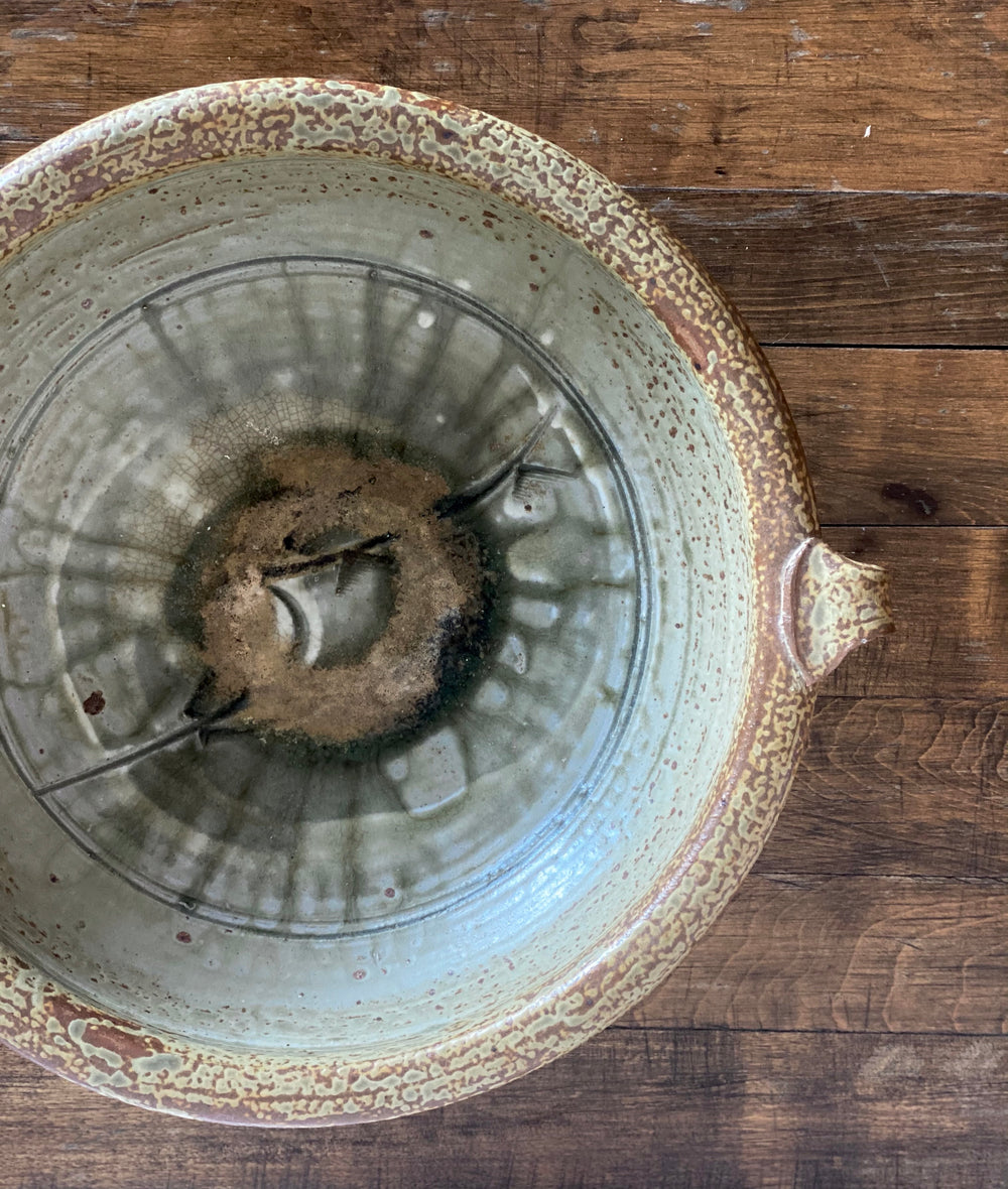 vintage studio pottery bowl