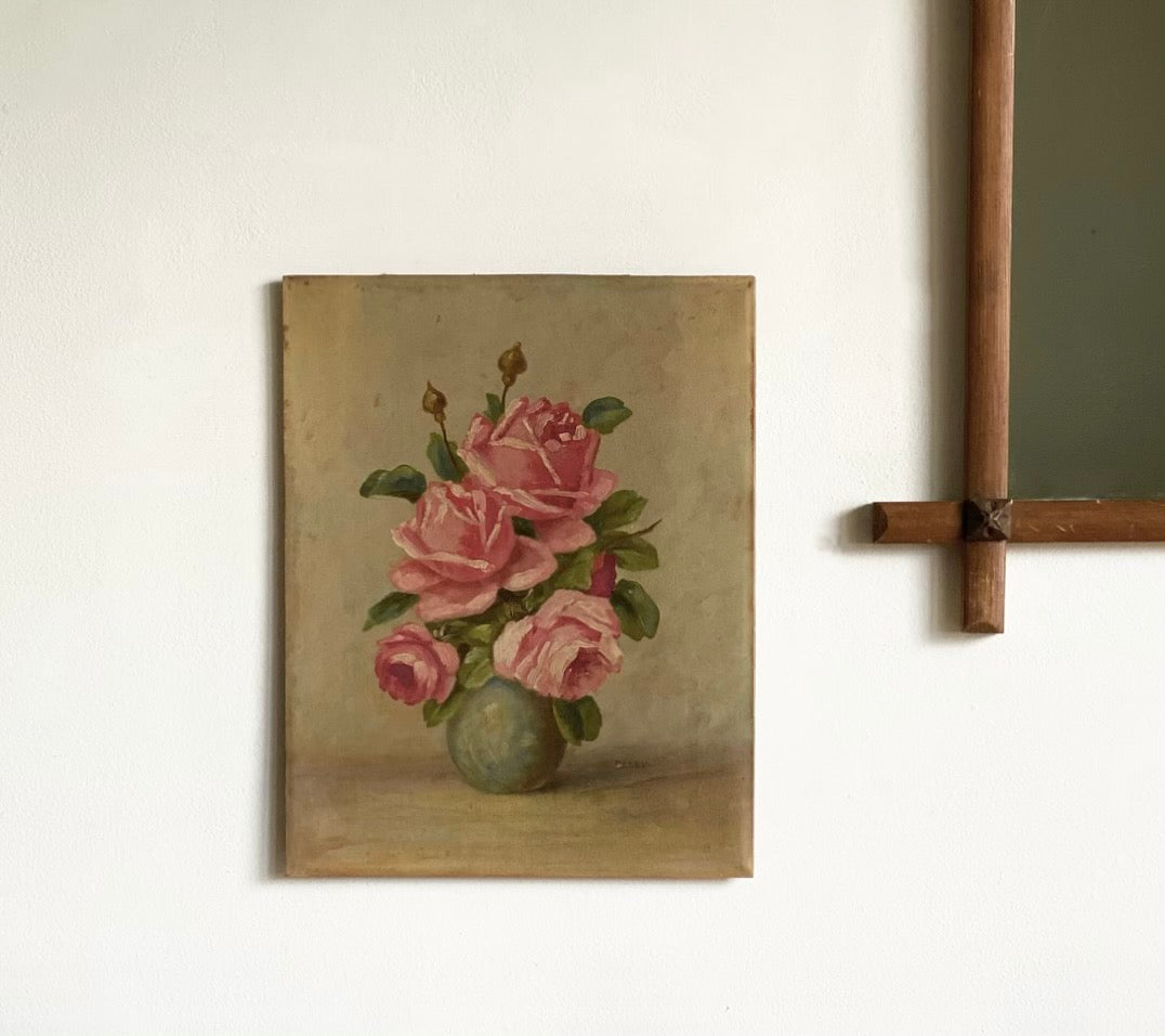 vase of roses