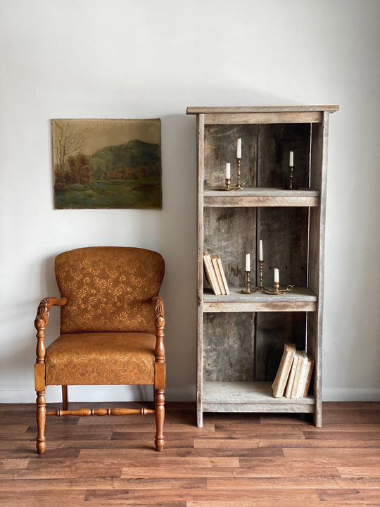 antique barnwood jam cupboard