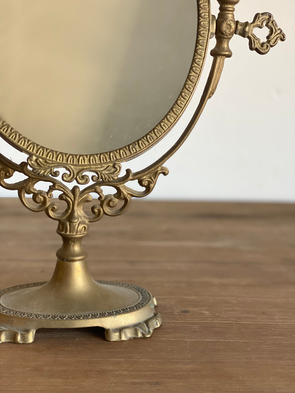 vintage French vanity mirror
