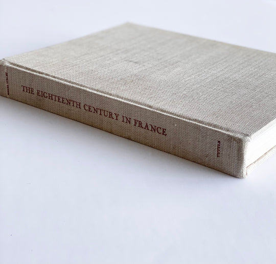 vintage reference book, “The eighteenth century in france”