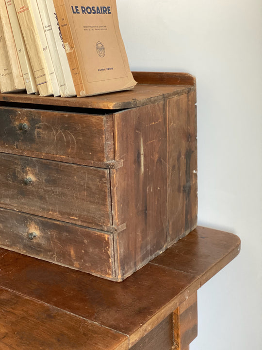 antique 9 drawer apothecary cabinet