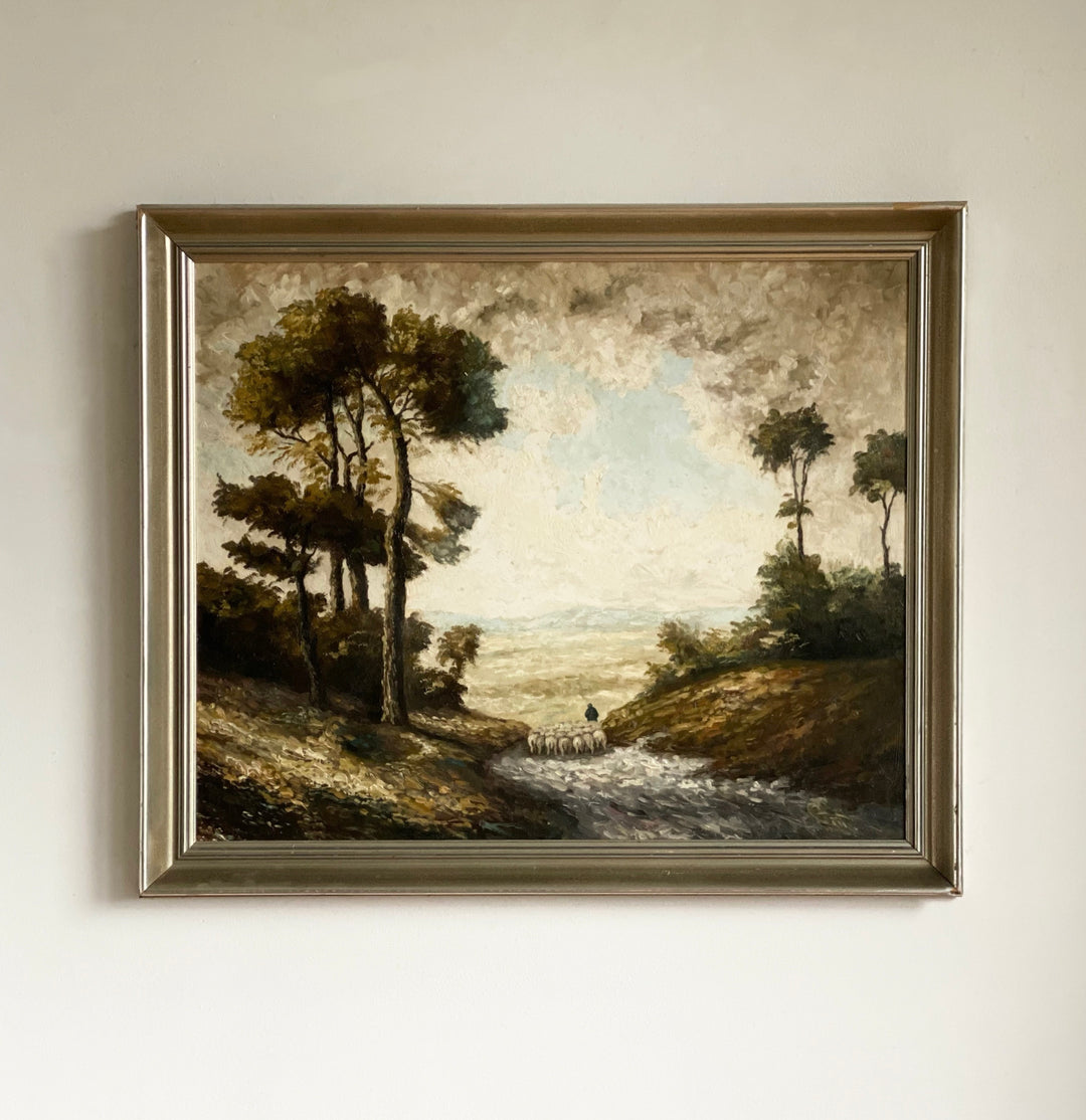 sheep and shepherd