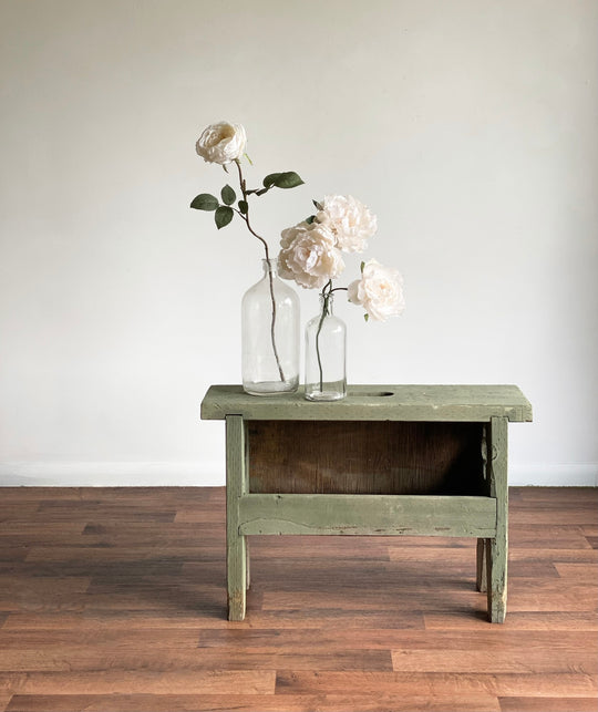 vintage garden bench