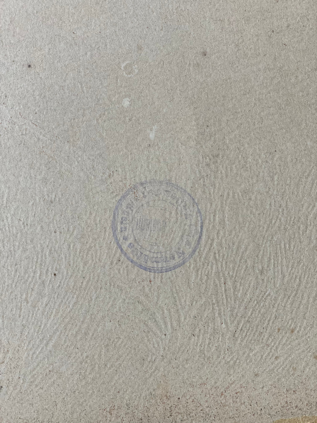 antique chromolithograph, “cheval au galop”