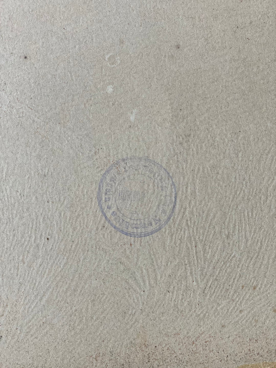 antique chromolithograph, “cheval au galop”