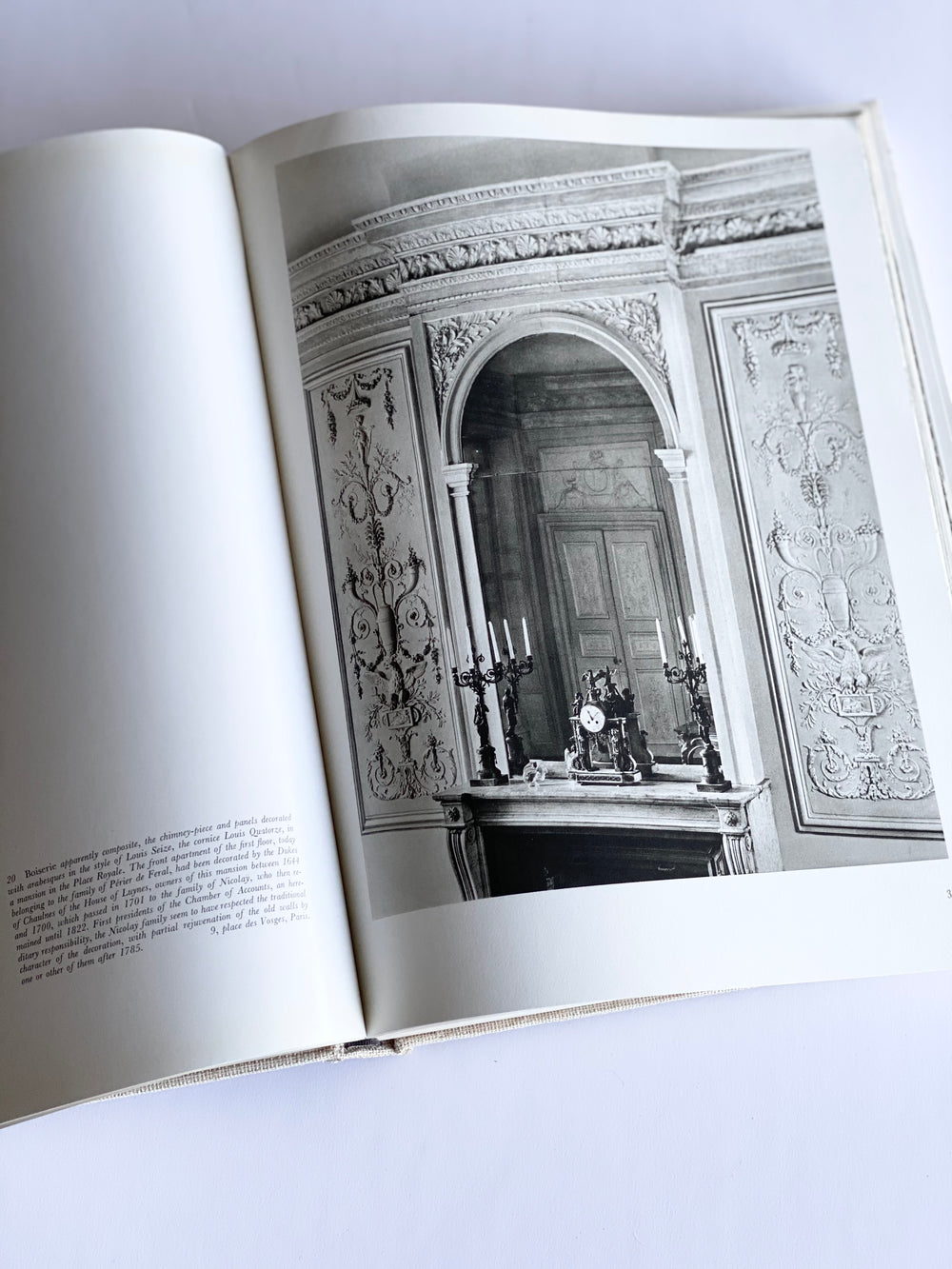 vintage reference book, “The eighteenth century in france”