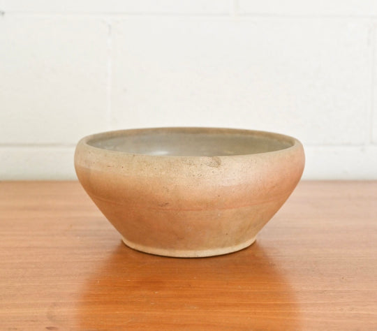 vintage french stoneware bowl