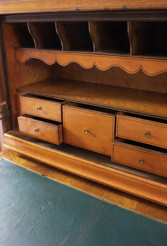 19th century walnut Louis Philippe secretary
