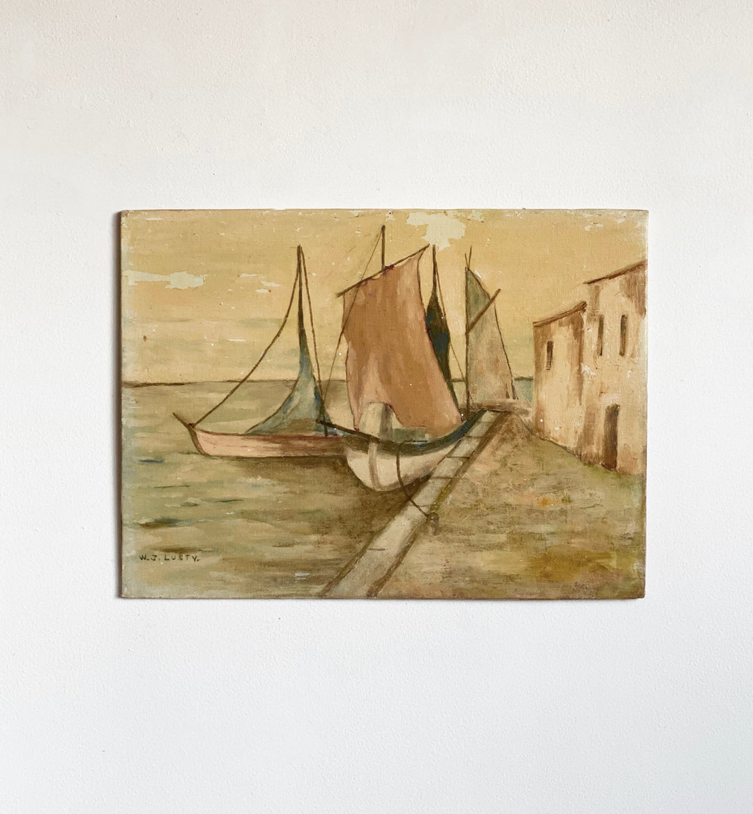ships in the harbour