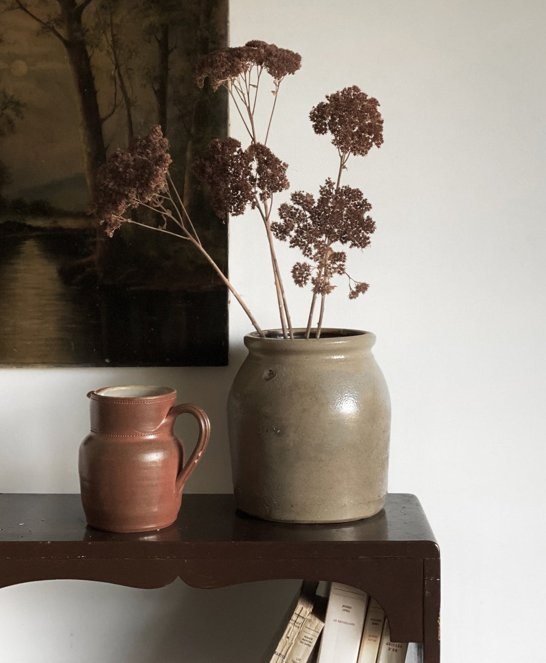 vintage stoneware crock