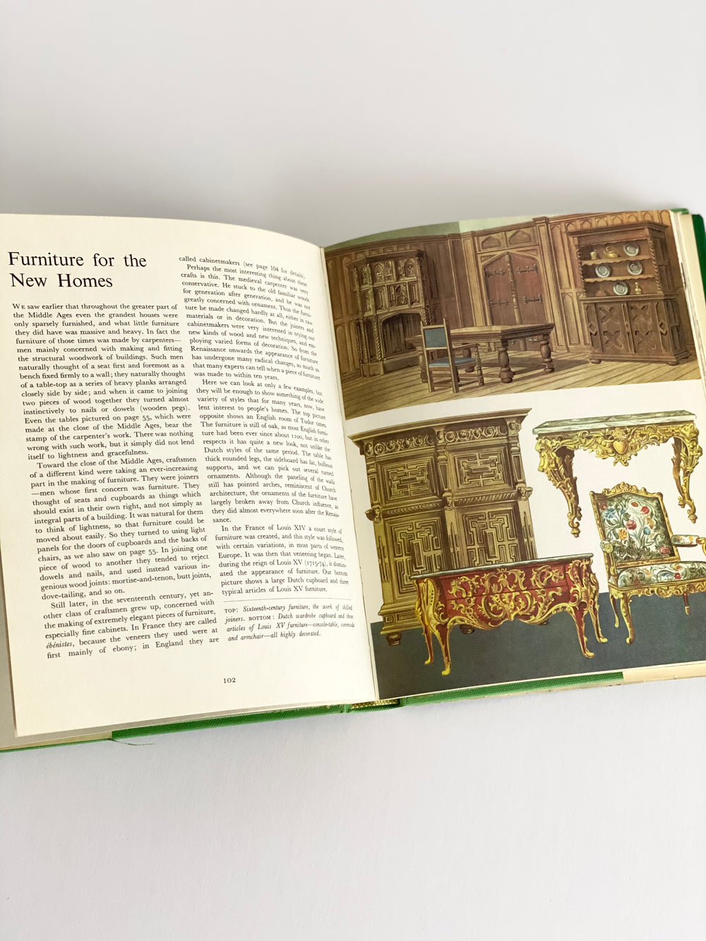 vintage reference book, “the arts of mankind”