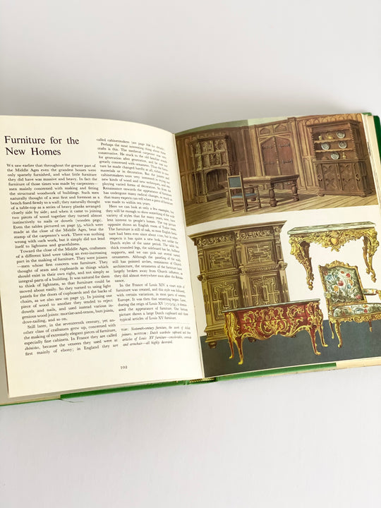 vintage reference book, “the arts of mankind”