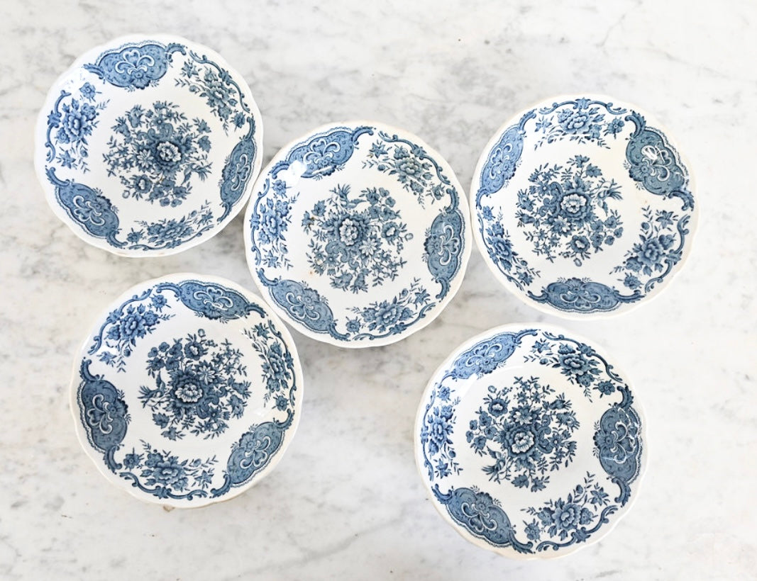vintage ridgway ironstone fruit bowls