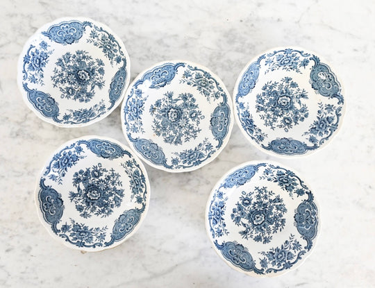 vintage ridgway ironstone fruit bowls