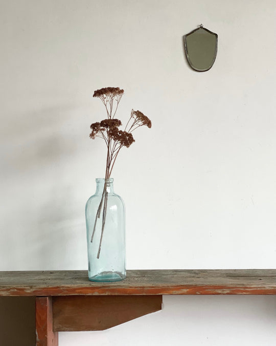 antique blown glass jar