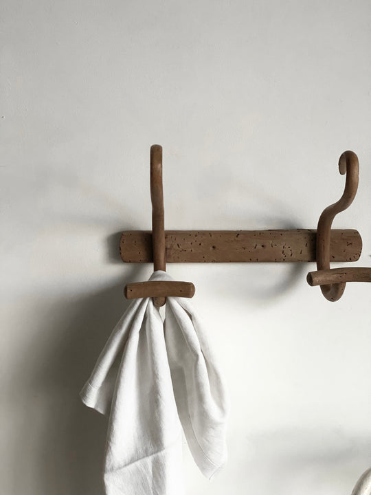 antique Baumann bentwood porte-manteau