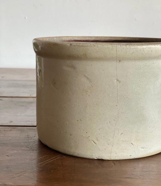 antique 1 quart stoneware crock