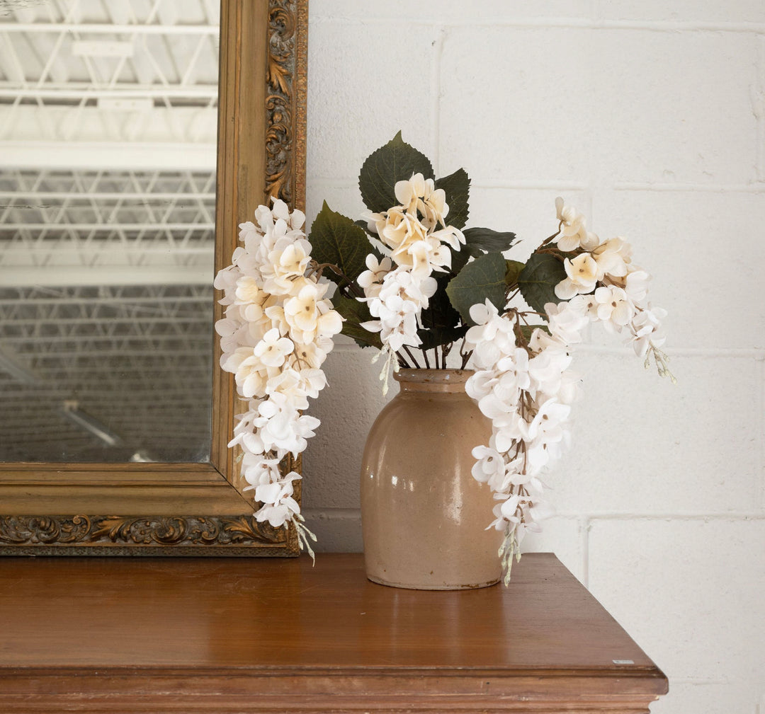 antique English pottery vessel