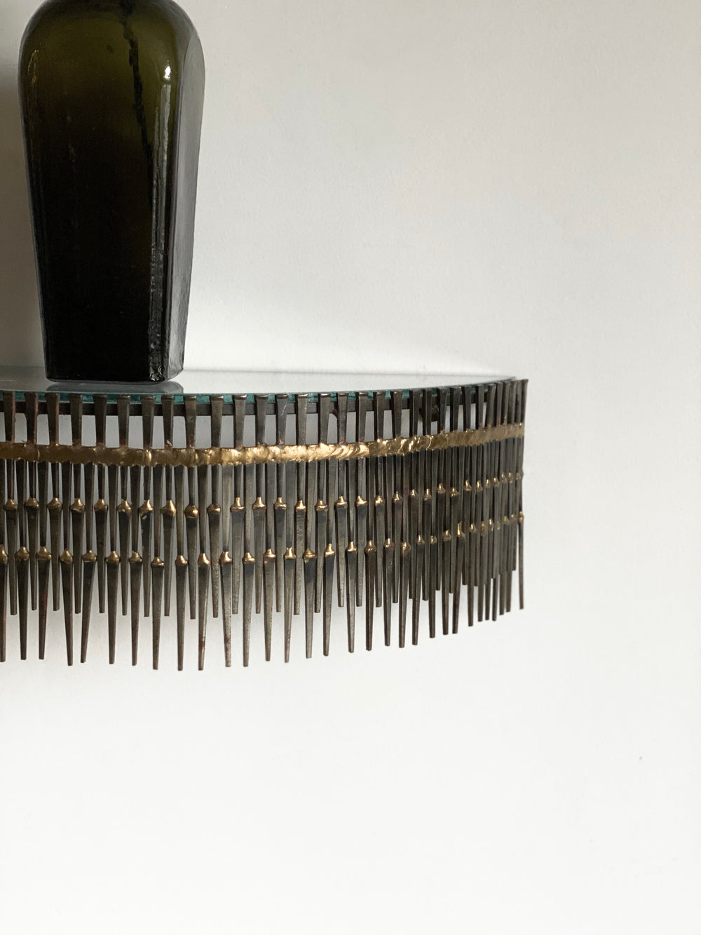 vintage German brutalist shelf