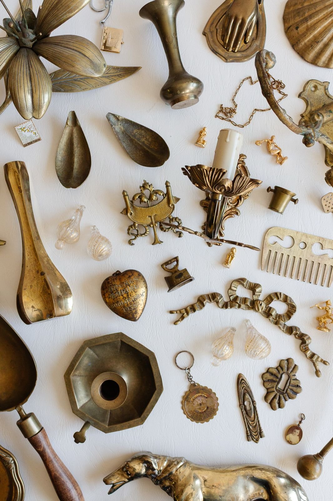 Vintage French brass pieces — Gifts from France