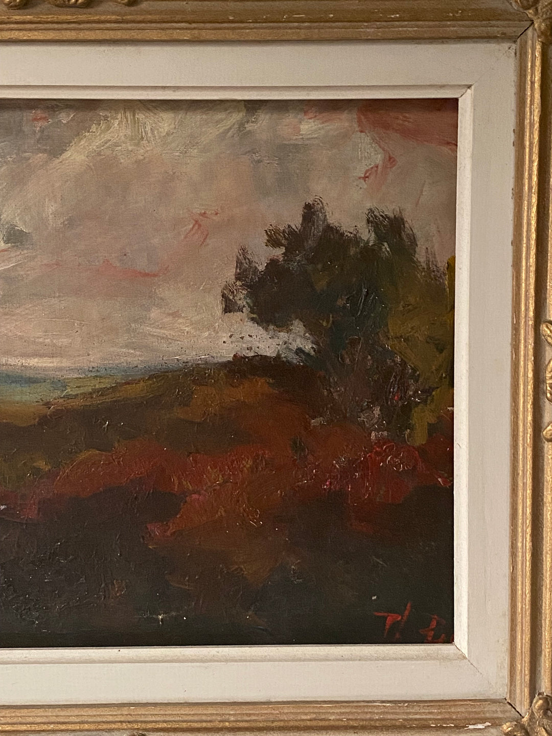 le paysage maussade