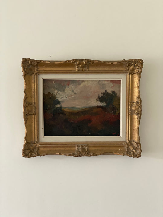 le paysage maussade