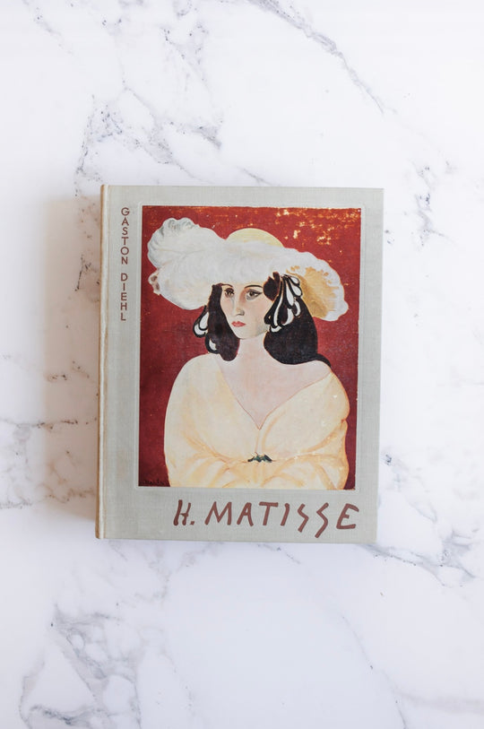 vintage French art book, “H. Matisse”