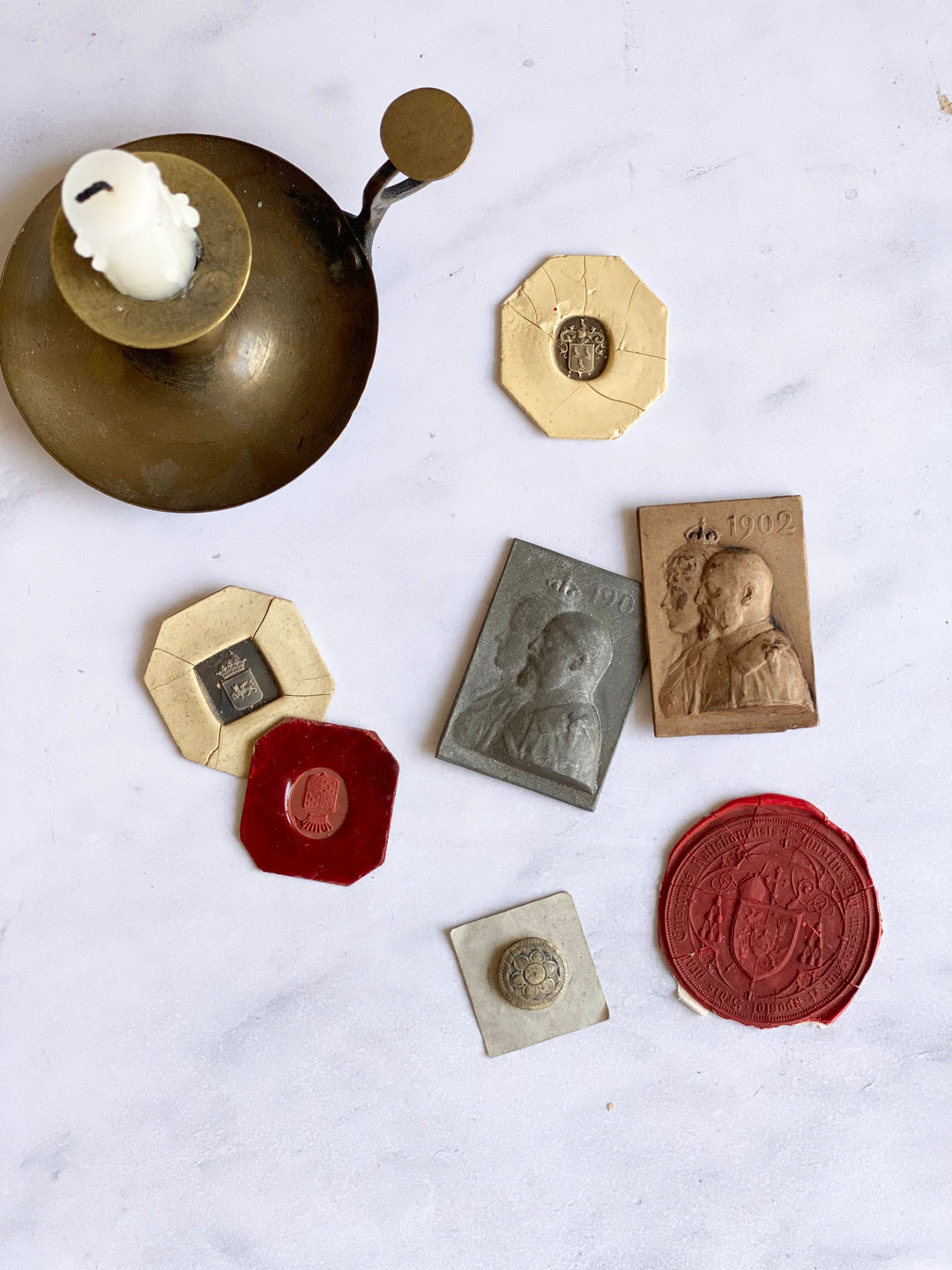 rare 18th & 19th century French intaglio and seal collection