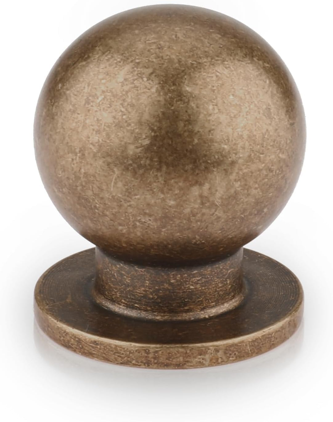 goldenwarm 10 Pack Antique Bronze Cabinet Knobs Antique Brass Knobs for Dresser Drawers Gold Kitchen Cabinet Knobs Vintage Dresser Handles and Knobs Zinc Alloy Single Hole Kitchen Cabinet Hardware