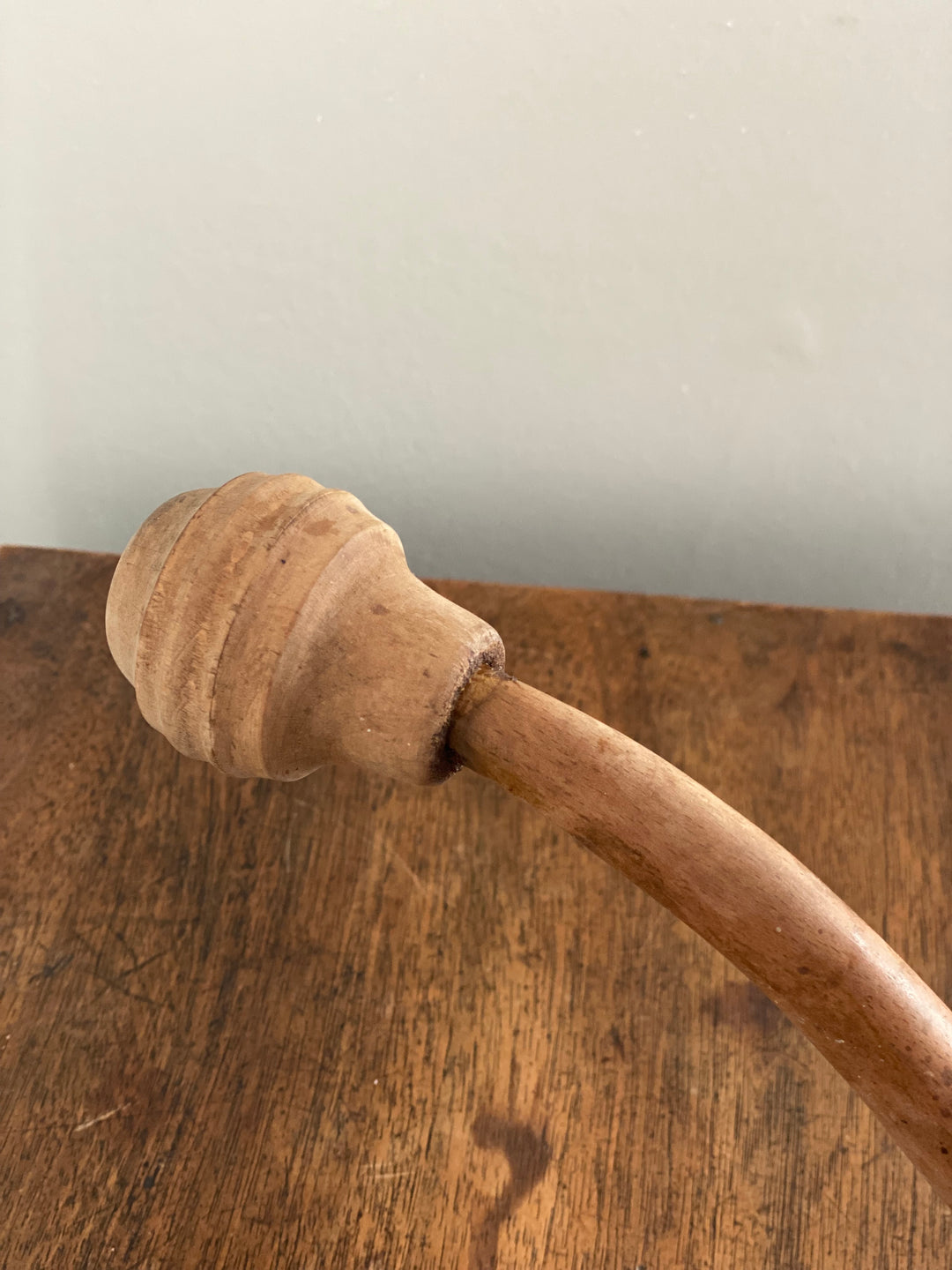 rare 1930s French style carved wood bistro coat hook Joliette