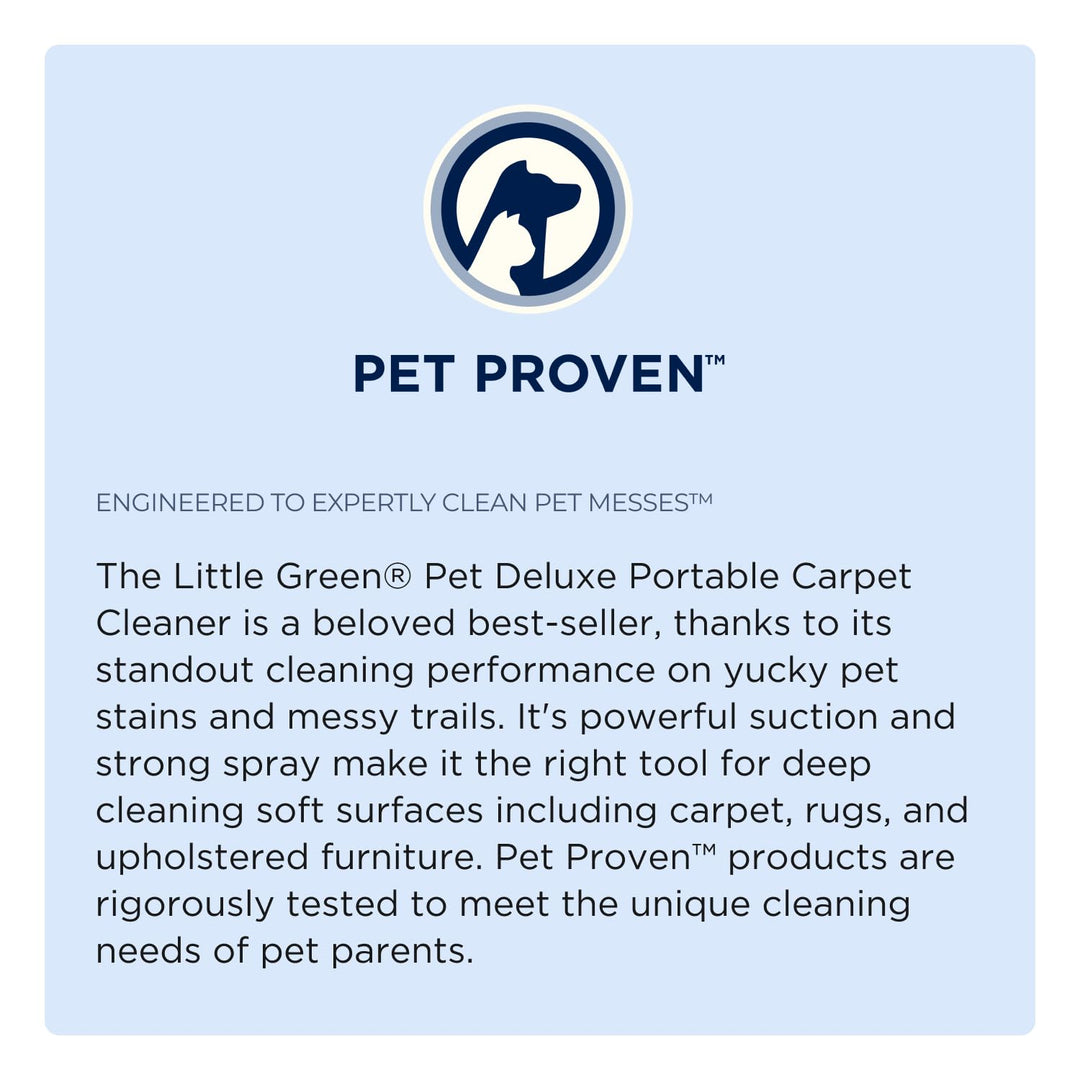 BISSELL Little Green Portable Carpet Cleaner for Carpet & Upholstery