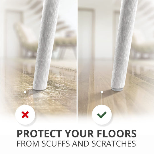 Felt Furniture Pads X-PROTECTOR 235 PCS Premium Furniture Pads - Felt Pads Furniture Feet Best Wood Floor Protectors - Protect Your Hardwood & Laminate Flooring!