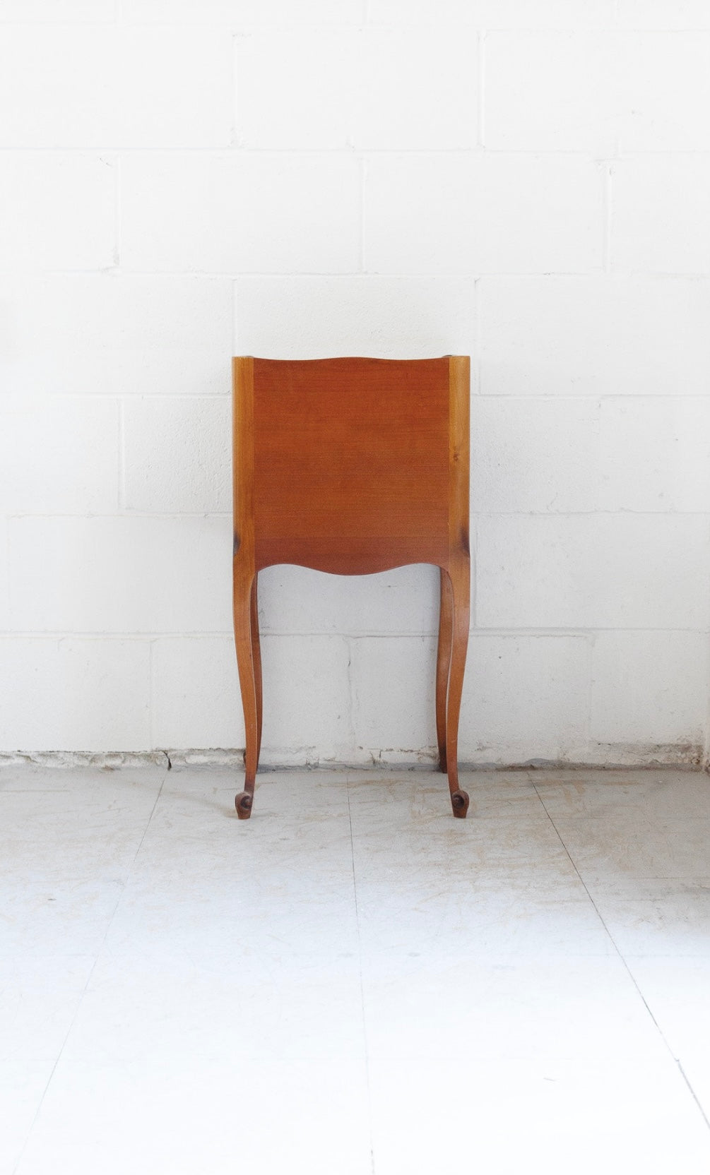 pair of midcentury French provincial nightstands