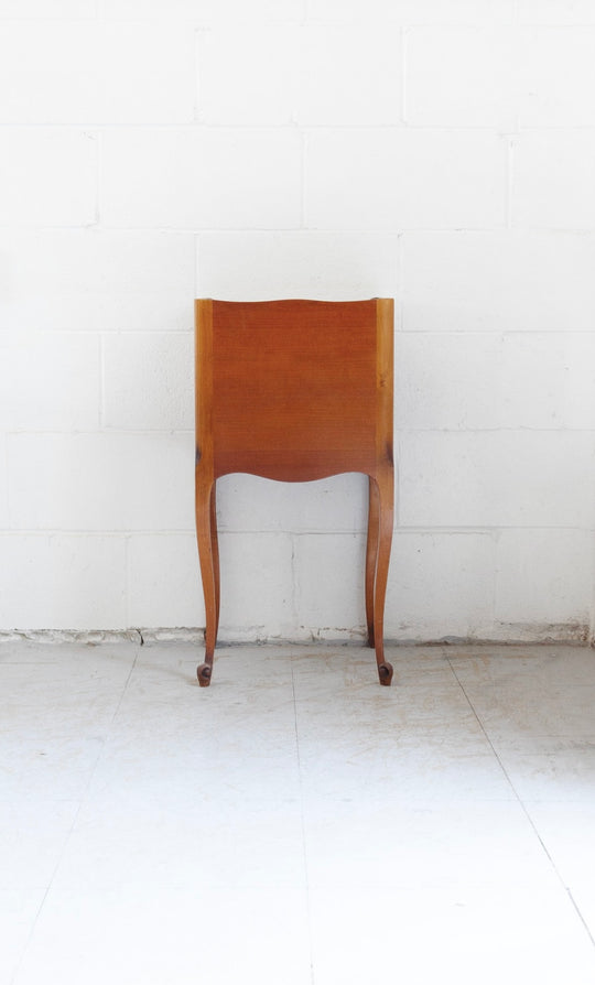 pair of midcentury French provincial nightstands