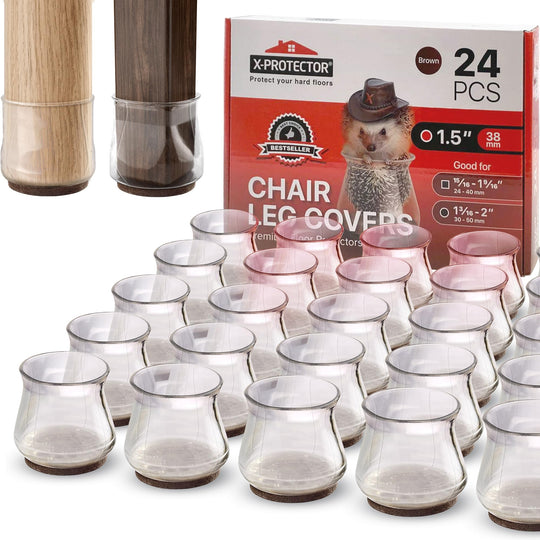 Felt Furniture Pads X-PROTECTOR 235 PCS Premium Furniture Pads - Felt Pads Furniture Feet Best Wood Floor Protectors - Protect Your Hardwood & Laminate Flooring!