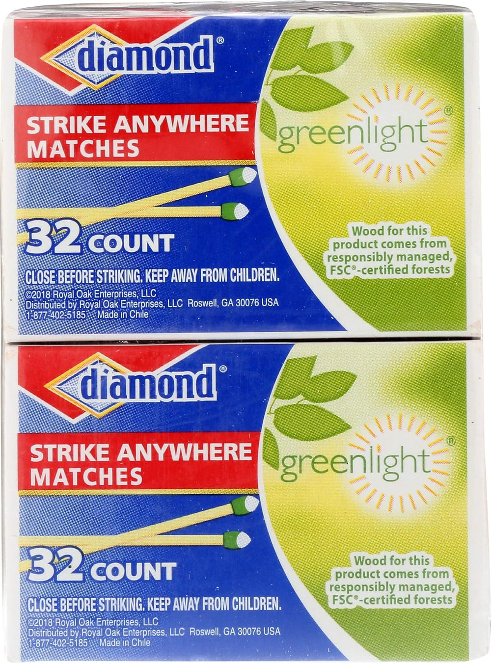 Diamond Strike Anywhere Matches 32ct 10 Pk (320 Matches) (3 Pack)
