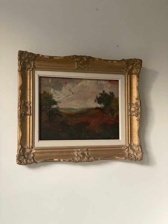 le paysage maussade