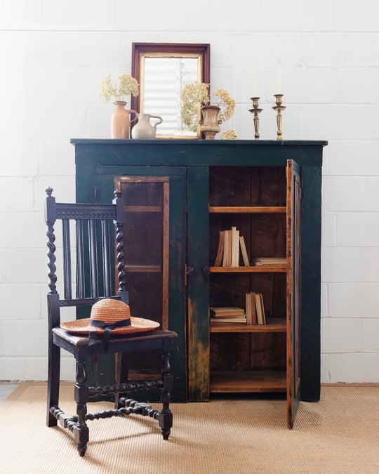 antique primitive pie safe cabinet