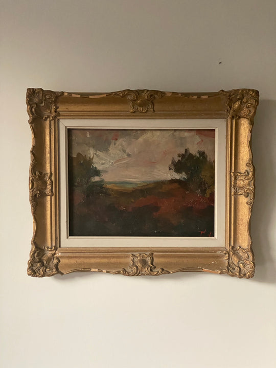 le paysage maussade