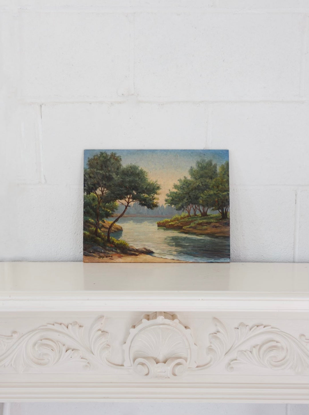 les arbres et la rivière