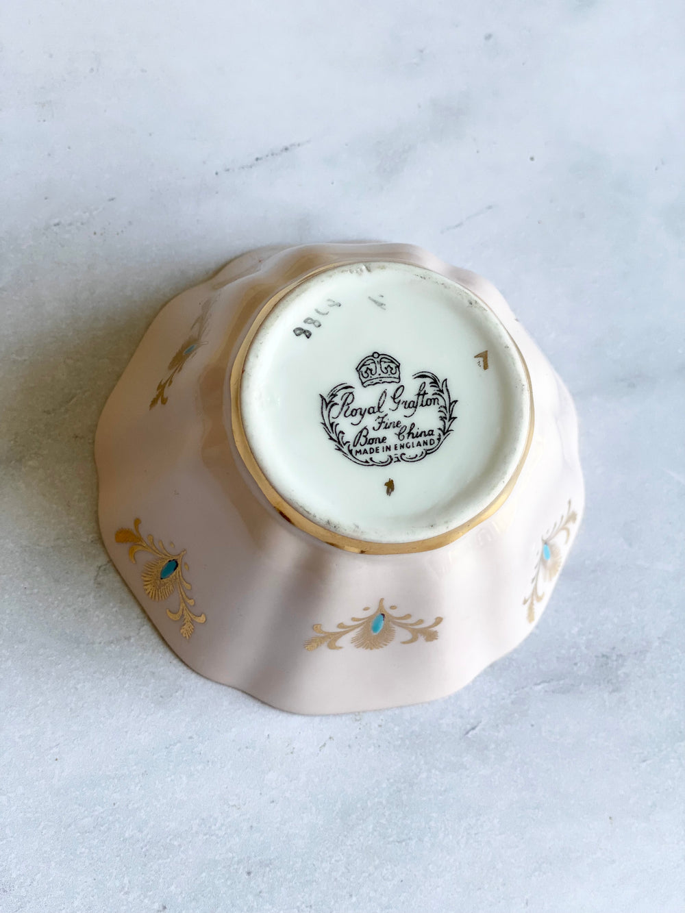 midcentury Royal Grafton sugar bowl